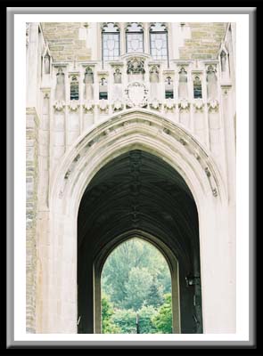 CU 006 Baker Court Archway, Cornell University, Ithaca New York