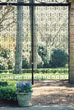 Gate with Flowers, Elizabethia Gardens, Manteo North Carolina  #106