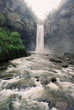 Taughannock Falls in Fog #048